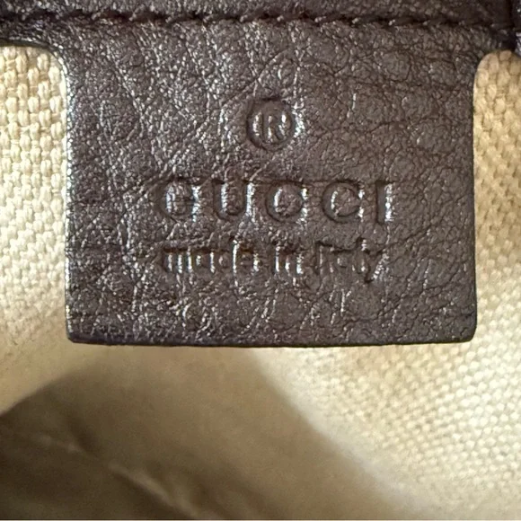 🔥SALE🔥💎GUCCI MONOGRAM MEDIUM DIANA BAMBOO SHOULDER BAG / GUARANTEED AUTHENTIC 💎 - Picture 8 of 14